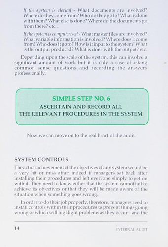 Internal Audit Made Simple