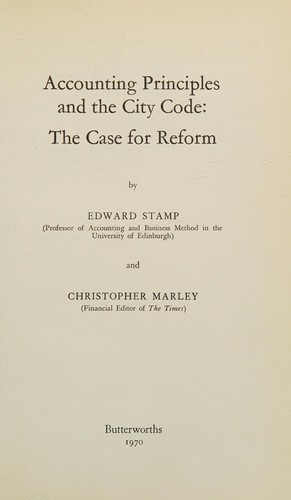 Accounting Principles and the City Code