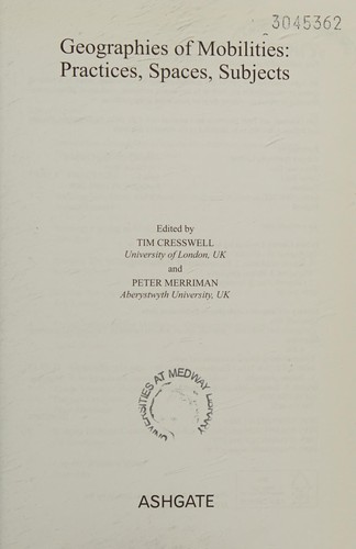 Geographies of Mobilities
