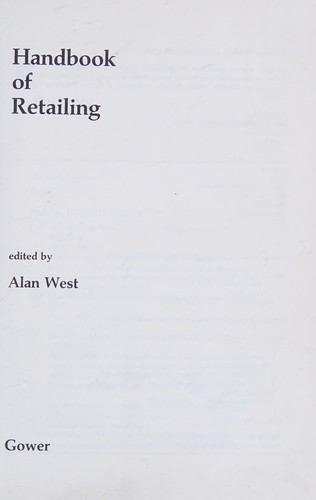 Handbook of Retailing