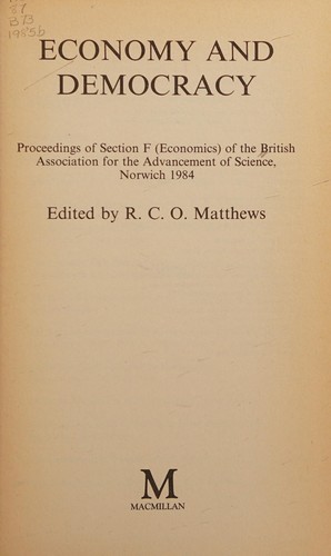 Economy and democracy