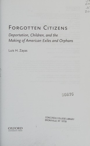 Forgotten citizens