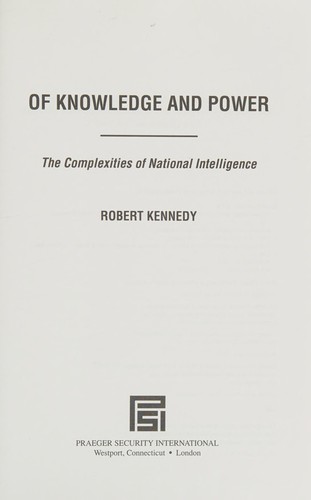 Of Knowledge and Power