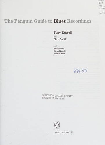 PENGUIN GUIDE TO BLUES RECORDINGS