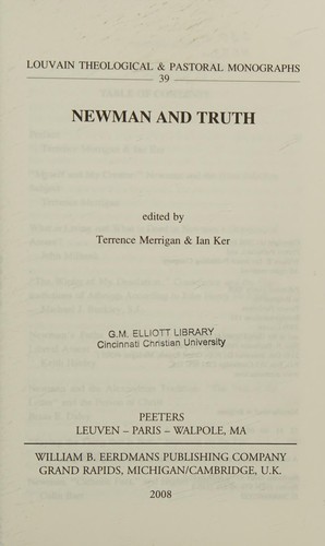 Newman and truth