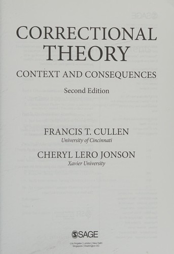Correctional theory
