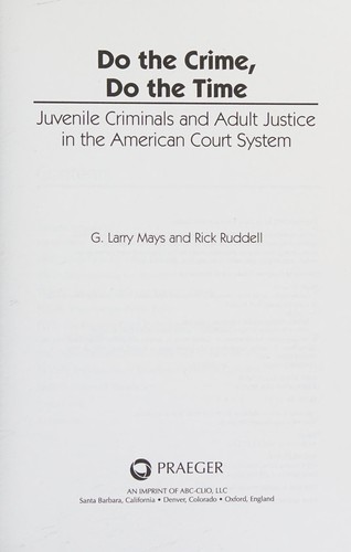Do the Crime, Do the Time