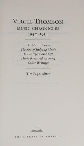 Virgil Thomson