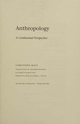 Anthropology