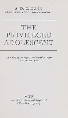 The privileged adolescent