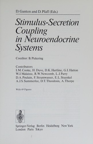 Stimulus-Secretion Coupling in Neuroendocrine Systems