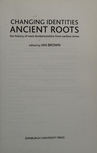 Changing identities, ancient roots