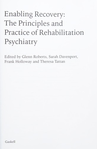 Enabling recovery