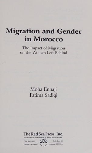 Migration and gender in Morocco