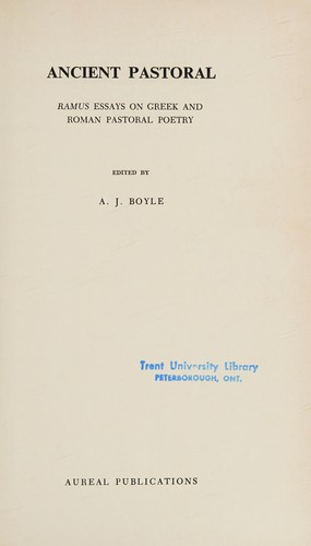 Ancient Pastoral