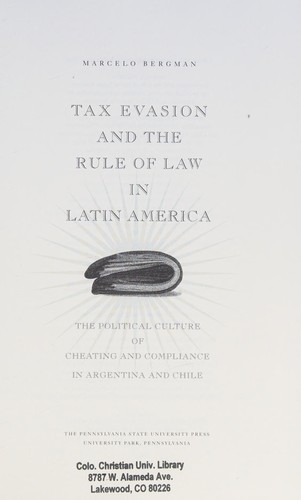 Tax evasion and the rule of law in Latin America