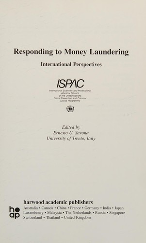 Responding to Money Laundering