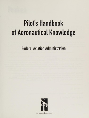 Pilot's Handbook of Aeronautical Knowledge