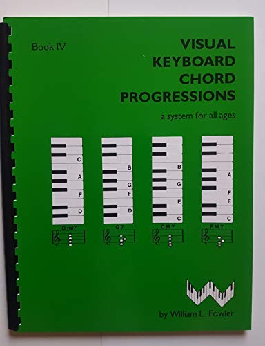 Visual Keyboard Chord Progression Book 4