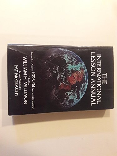 The International Lesson Annual, 1993-94