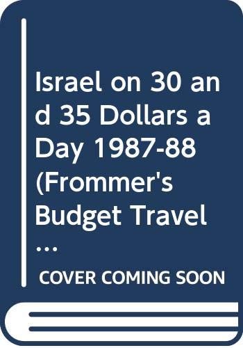 Frommer's Israel on £30 and £35 a Day
