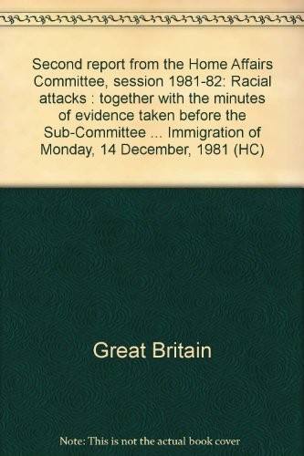 Second Report from the Home Affairs Committee, Session 1981-82