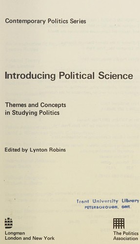 Introducing Political Science