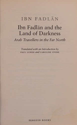 Ibn Fadlān and the Land of Darkness