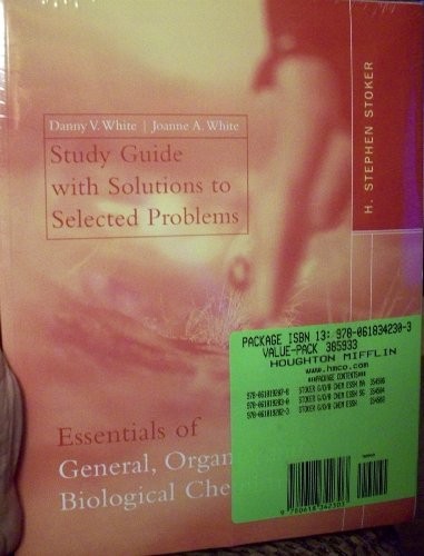 General Organic Biological Chemistry Essential With Cd-rom + Study Guide