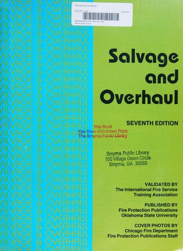 Salvage and overhaul