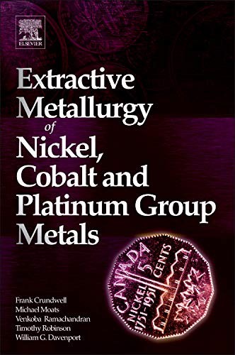 Extractive Metallurgy of Nickel, Cobalt and Platinum-Group Materials
