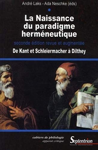 La naissance du paradigme herméneutique