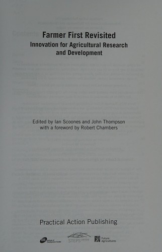 Farmer First Revisited