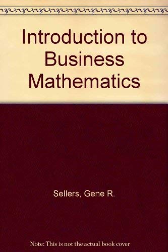 An Introduction to business mathematics