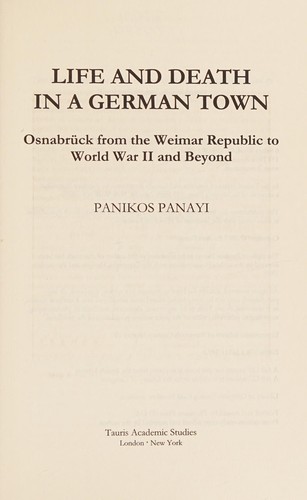 Life and death in a German town