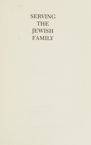 Serving the Jewish Family