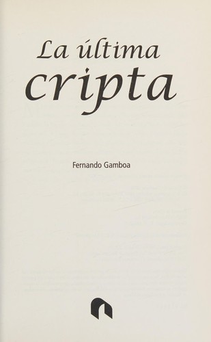 La última cripta