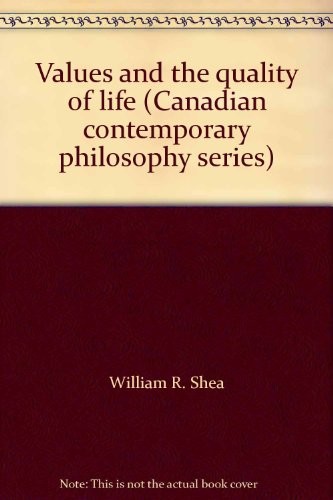 Values and the quality of life