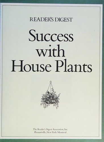 Reader's Digest success with house plants