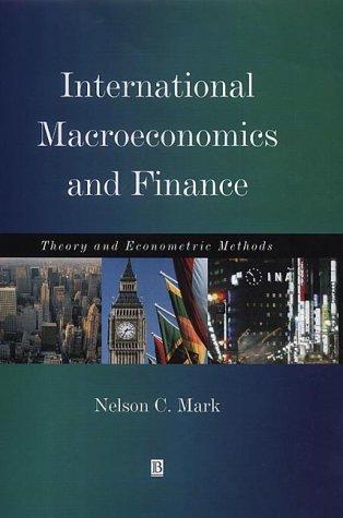 International Macroeconomics and Finance