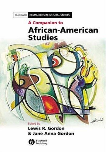 A companion to African-American studies