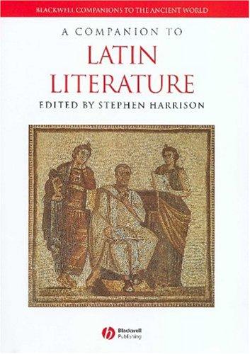 A Companion to Latin Literature
