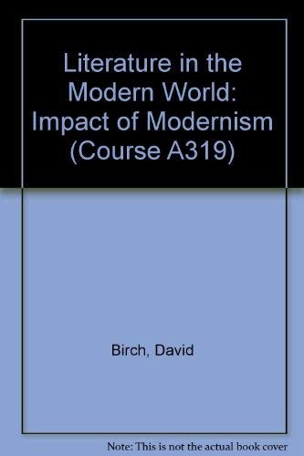 Literature in the modern world