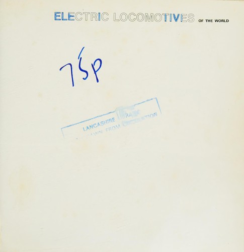 Electric Locomotives of the World