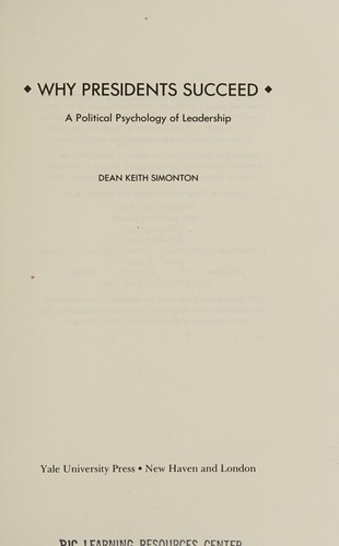 Why presidents succeed