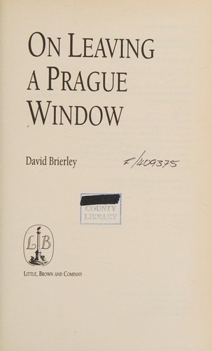 On leaving a Prague window