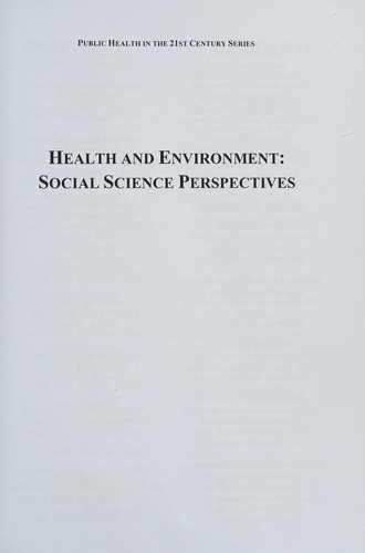 Health and Environment
