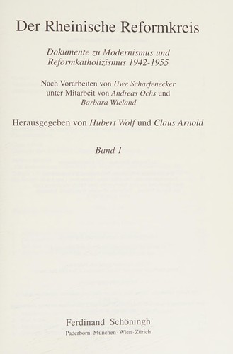 Der Rheinische Reformkreis