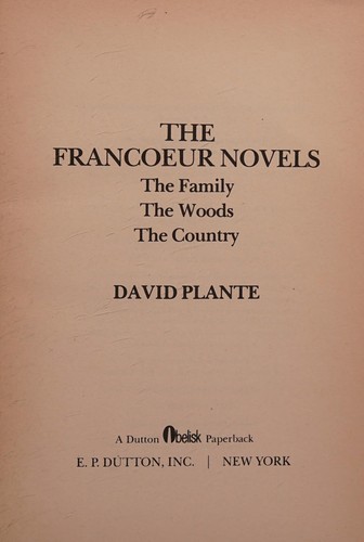 The Francoeur novels