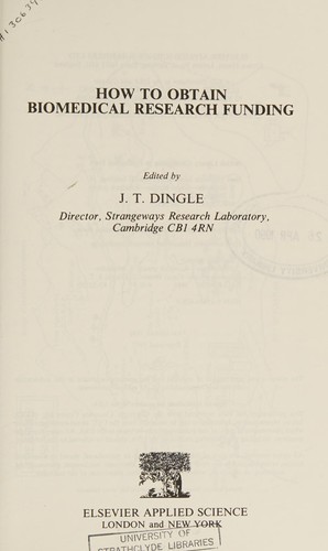 How to Obtain Biomedical Research Funding